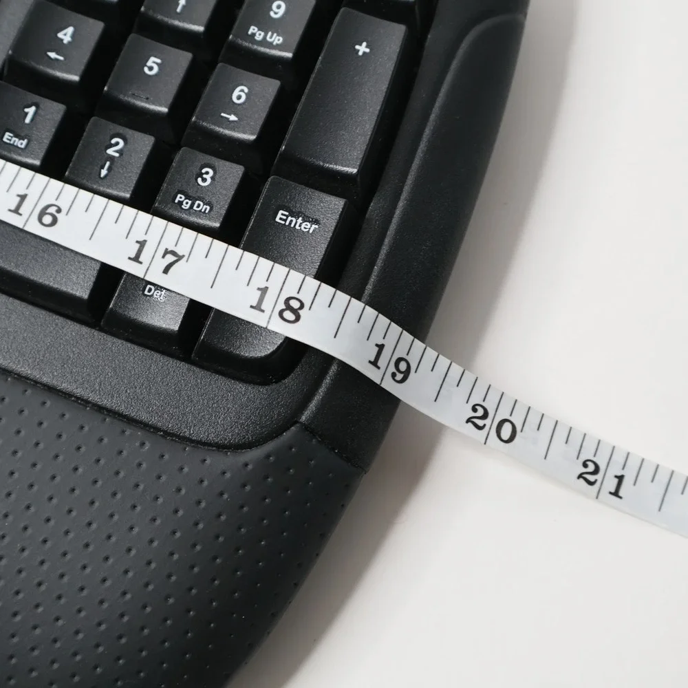 Logitech K350 Wireless Wave Ergonomic Keyboard Black Y-R0053 Multimedia